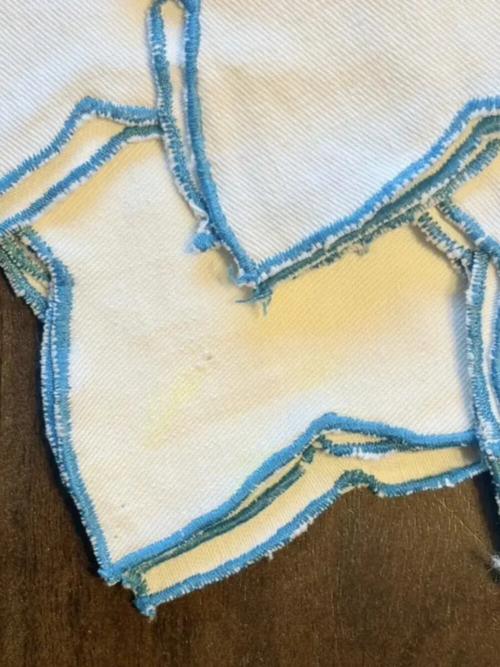 Vintage Embroidered Cotton Handkerchiefs